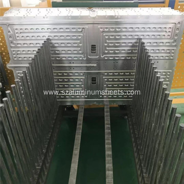 aluminum water cooling plate difference for vehicle battery